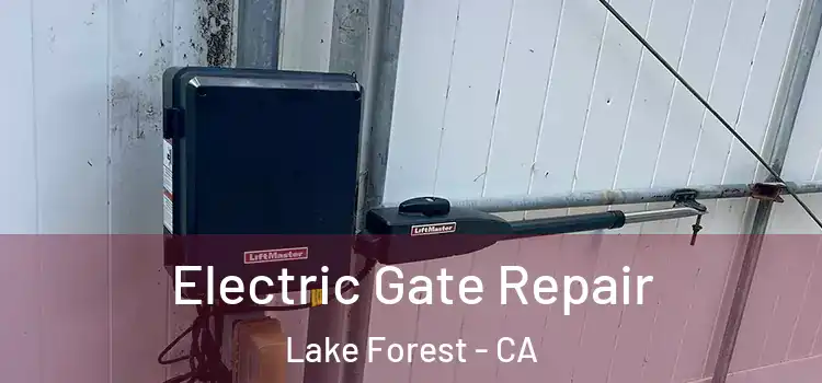 Electric Gate Repair Lake Forest - CA