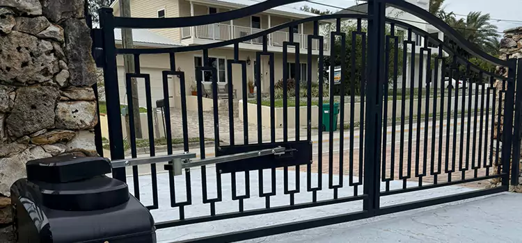 Swing Gate Opener with Keypad Lake Forest